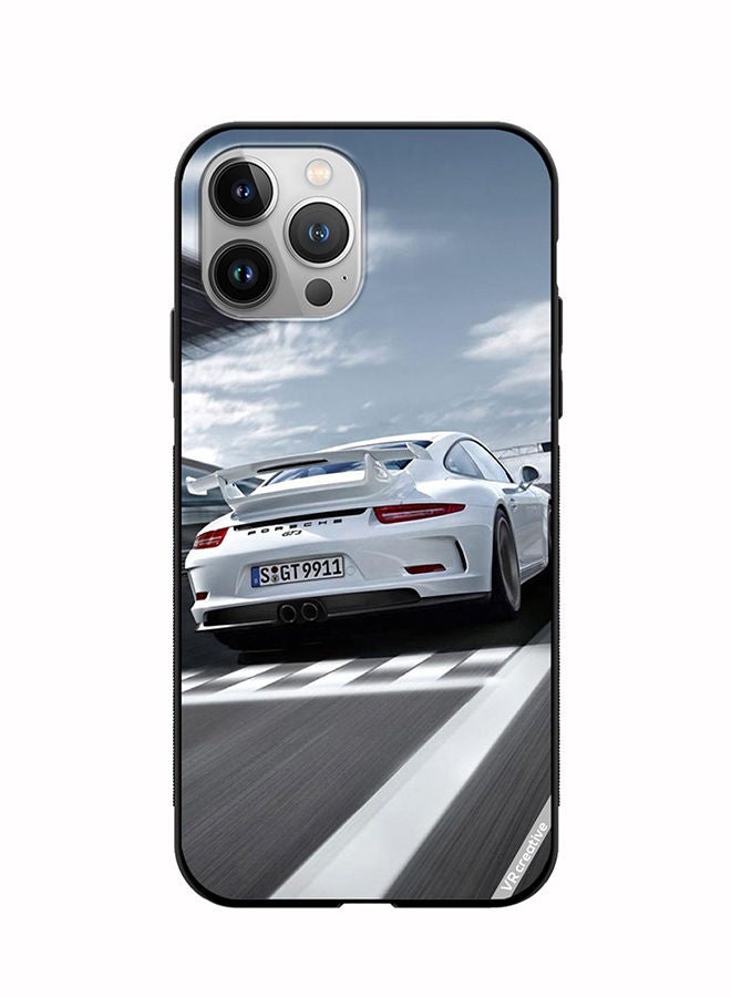 VR CREATIVE غطاء حماية لجهاز آبل آيفون 12 برو بتصميم بورش 911 متعدد الألوان - Image 1