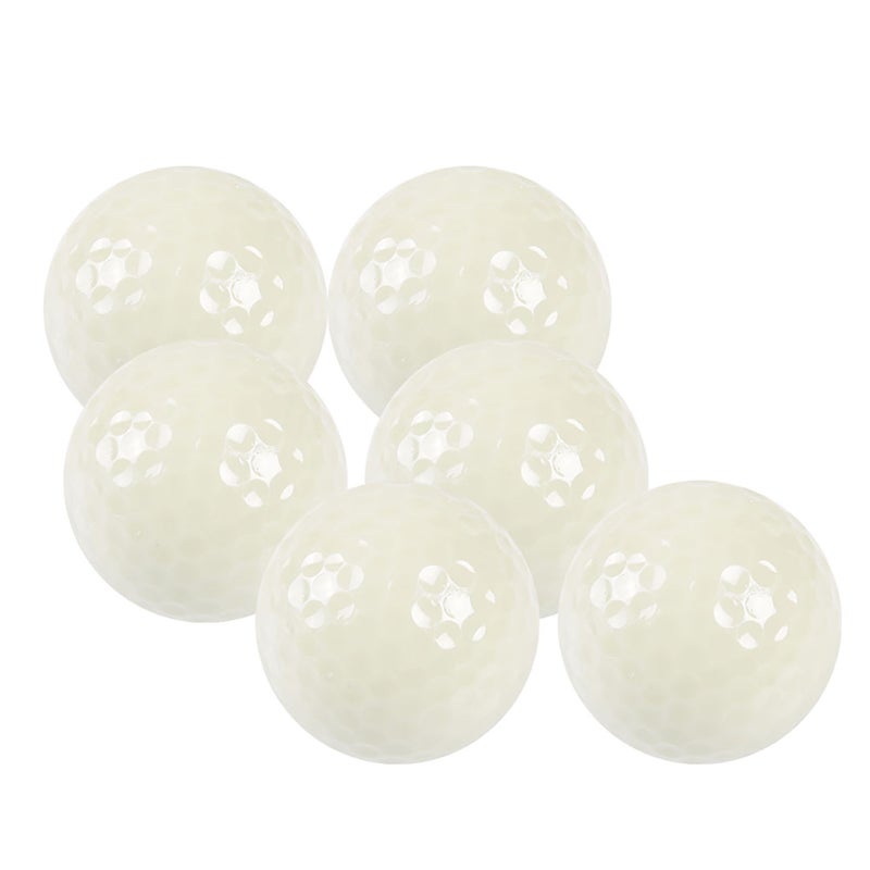 Glow In The Dark Golf Balls: 4 Pack Full Compression Core Soft Surface - UV Rechargeable No Batteries Needed Luminous Golf Balls for Night Golf Practice Golf Enthusiasts Birthday Gifts - Image 5