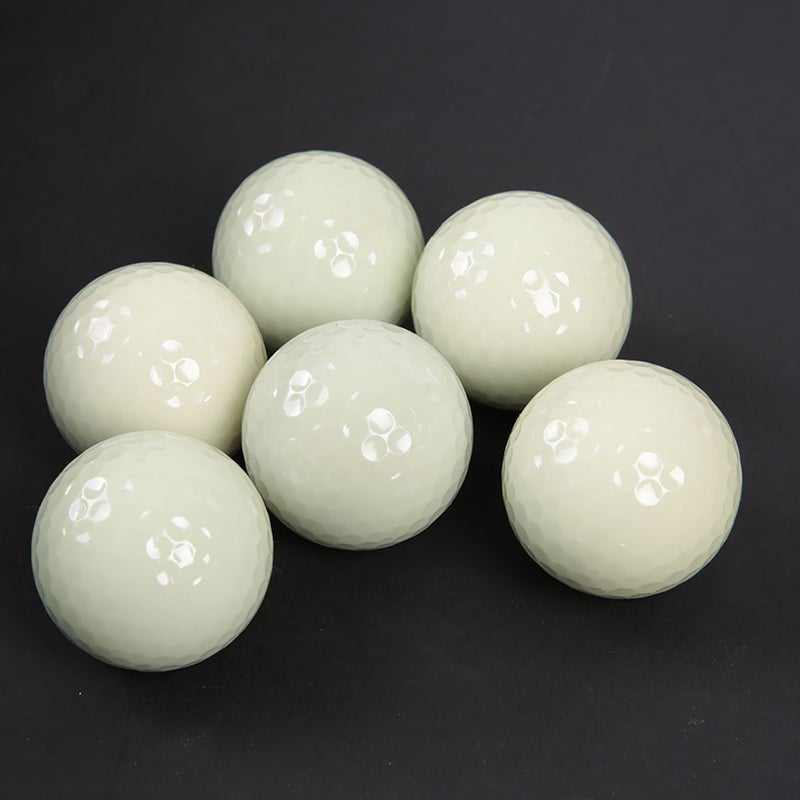 Glow In The Dark Golf Balls: 4 Pack Full Compression Core Soft Surface - UV Rechargeable No Batteries Needed Luminous Golf Balls for Night Golf Practice Golf Enthusiasts Birthday Gifts - Image 4