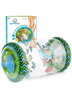 Splashin'kids Splashin'kids Infant Toys Beginner Crawl Along Game Ball Drop Maze Tummy Time Activity Center Early Development Jumbo Roller Rattle Toy Baby Toys for 6 Months 1 2 3 Year olds Watch Video  - Image 2