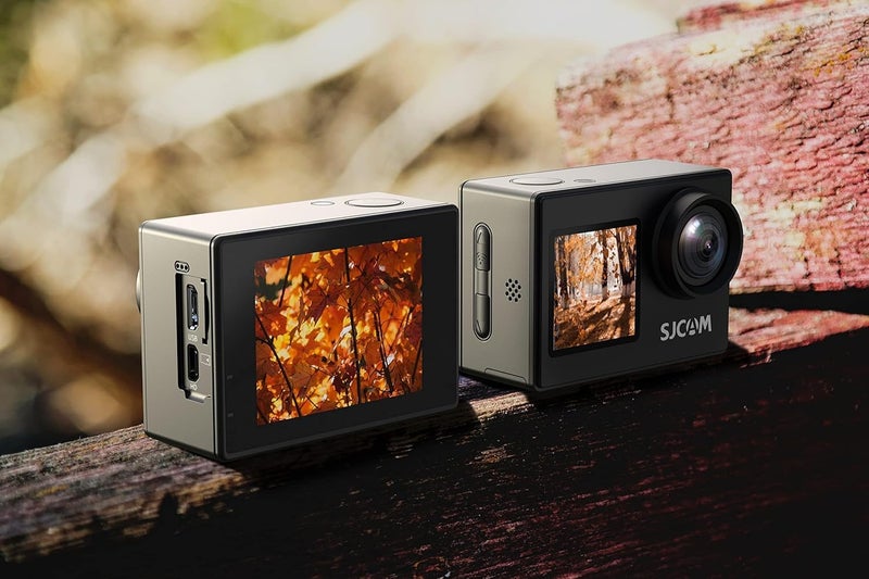 SJCAM Sj4000 Dual Screen 4K 30Fps/16Mp WiFi Action Digital Camera | 170° Ultra Wide Angle | 2.0''Ltps LCD+1.3'' Dual Screen | 30M Waterproof with Waterproof Case | Black - Image 3