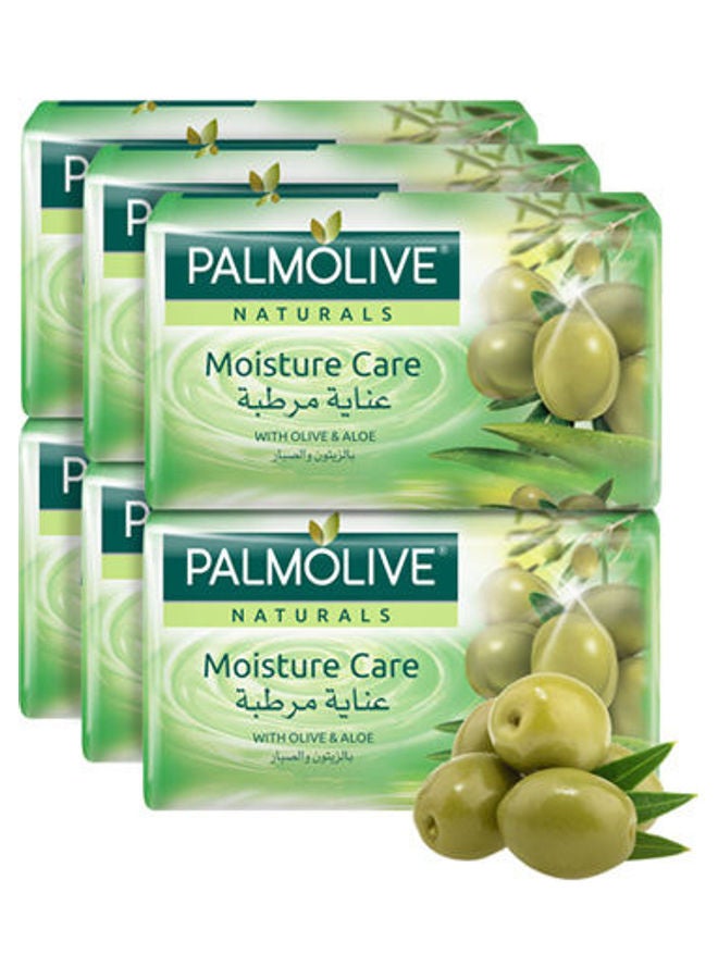 Soap 5 + 1 Free Of Olive Cactus Multicolour 120grams