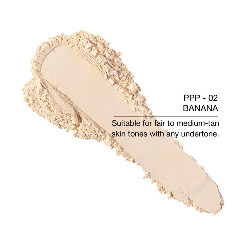 Kimchi Chic KimChiChic Beauty Mini Me Puff Puff Pass Set and Bake Setting Powder for Makeup, Soft Natural Face Makeup for Uneven Skin Tone, 0.17oz, 02 Banana - Image 2