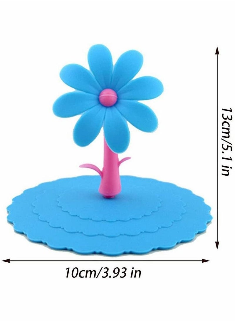 KASTWAVE - Silicone Drink Cup Lids, Reusable Creative Mug Covers - Image 1