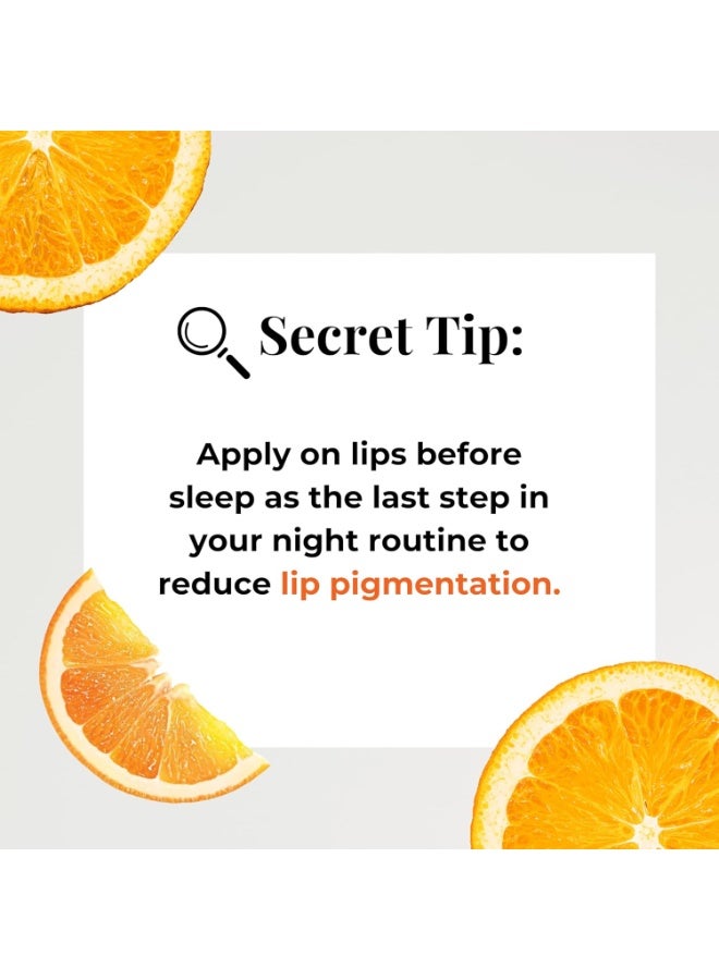 The Tribe Concepts Nourishing Lip Treatment Oil with Rose Petals, Liquorice, Orange Peel for Pigmented Lips, Lip Oil for Women & Men, for Dark, Pigmented, Dull, Dry & Chapped Lips, 8 ml - Image 2