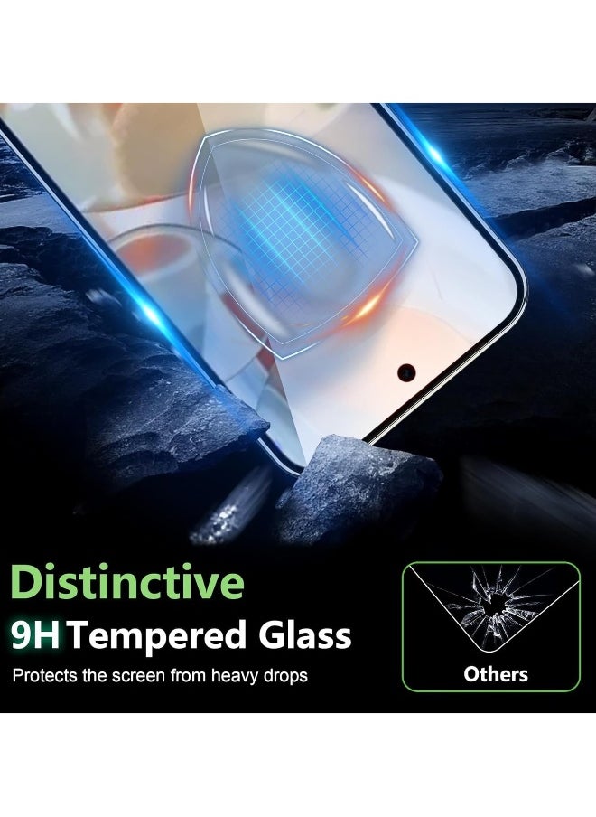 DUSALA - Google Pixel 9 / Pixel 9 Pro Tempered Glass Screen Protector full Glue Edge to Edge Screen Glass Anti-shatter 9H Hardness Scratch Proof Bubble Free Glass Compatible for Pixel 9 / Pixel 9 Pro - Image 1
