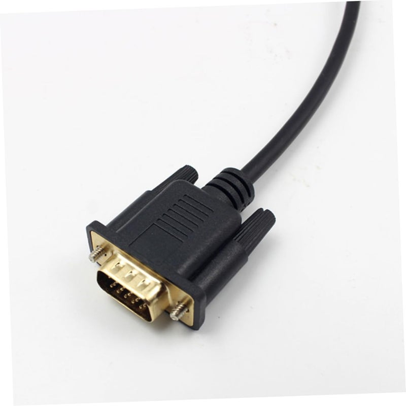 محول كابل VGA من ذكر إلى ذكر من نوع NUOBESTY لبث الفيديو عالي الدقة، تصميم مدمج وخفيف الوزن للشاشات - Image 3