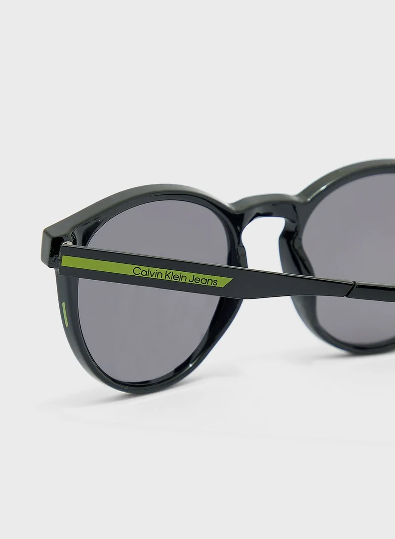 Calvin Klein Jeans Round Sunglasses