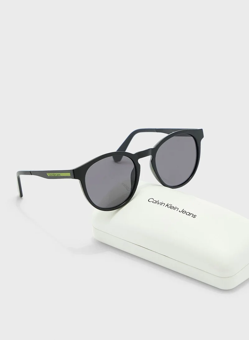 Calvin Klein Jeans Round Sunglasses