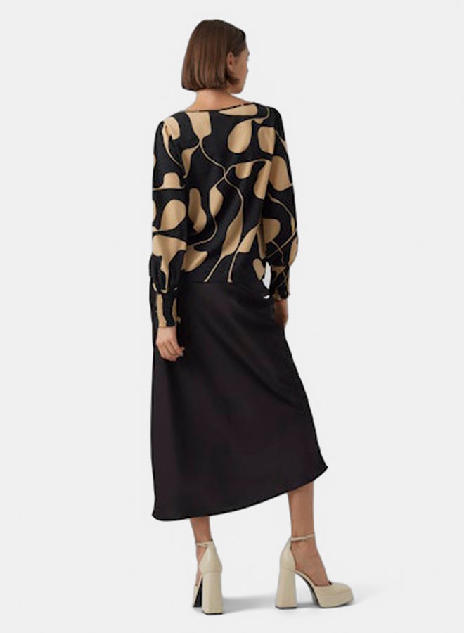 VERO MODA Womens Lydia Longsleeve Smock Top - Image 4