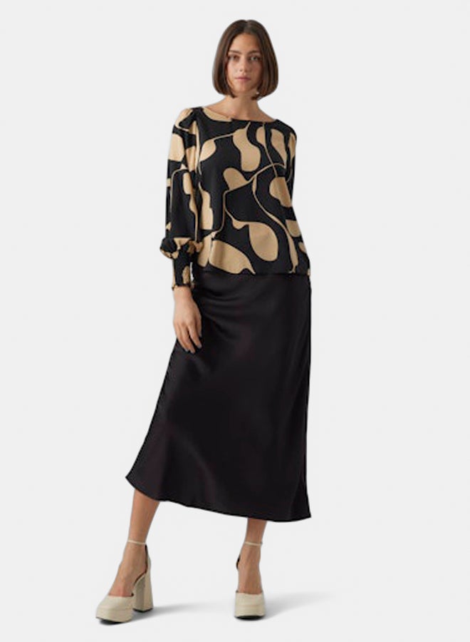 VERO MODA Womens Lydia Longsleeve Smock Top - Image 1