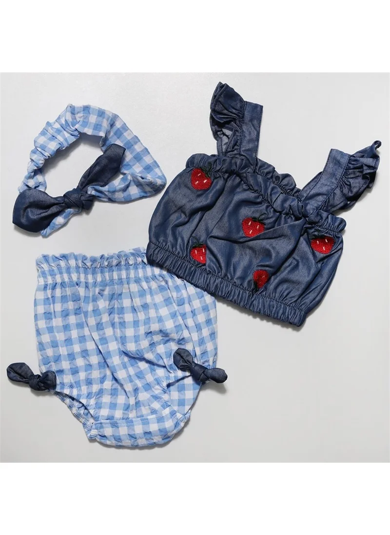 Necixs Baby Bandana Strawberry Summer Set 5453