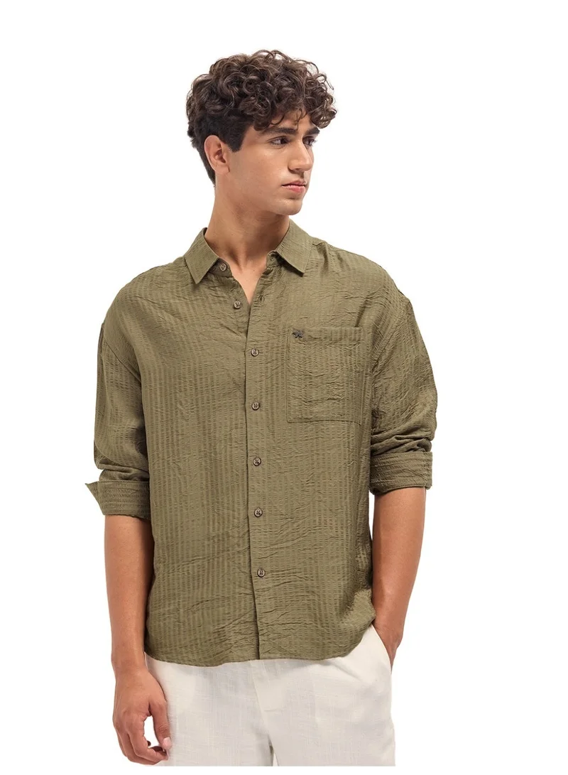 ذا بير هاوس Men’s Long Sleeve Shirt – Classic, Comfortable and Stylish Essential for Work, Travel or Casual Outings
