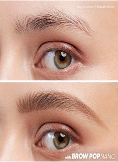 Kosas Kosas Brow Pop Nano Ultra-Fine Detailing & Feathering Eyebrow Pencil, Medium Brown - Neutral Medium Brown 0.03g  - Image 2