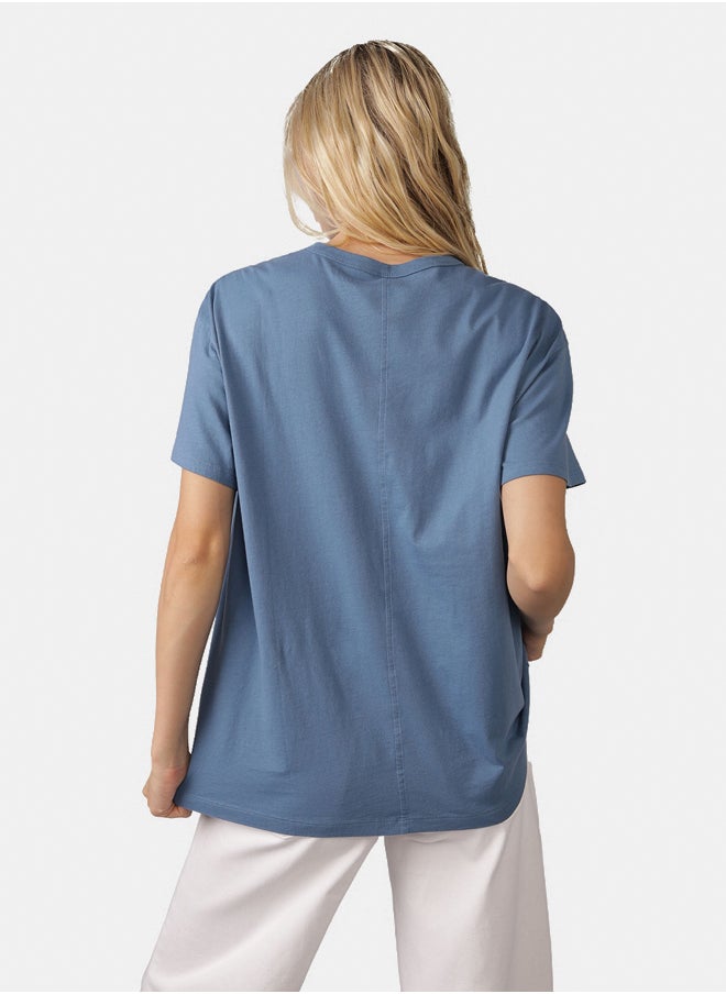American Eagle AE Boyfriend Logo Graphic T-Shirt  - Image 4