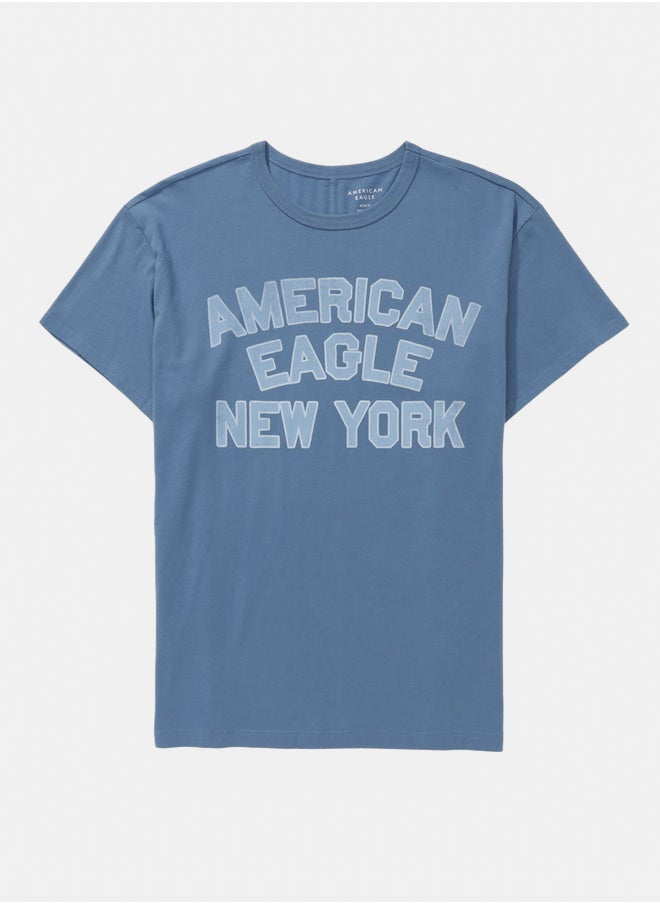 American Eagle AE Boyfriend Logo Graphic T-Shirt  - Image 1