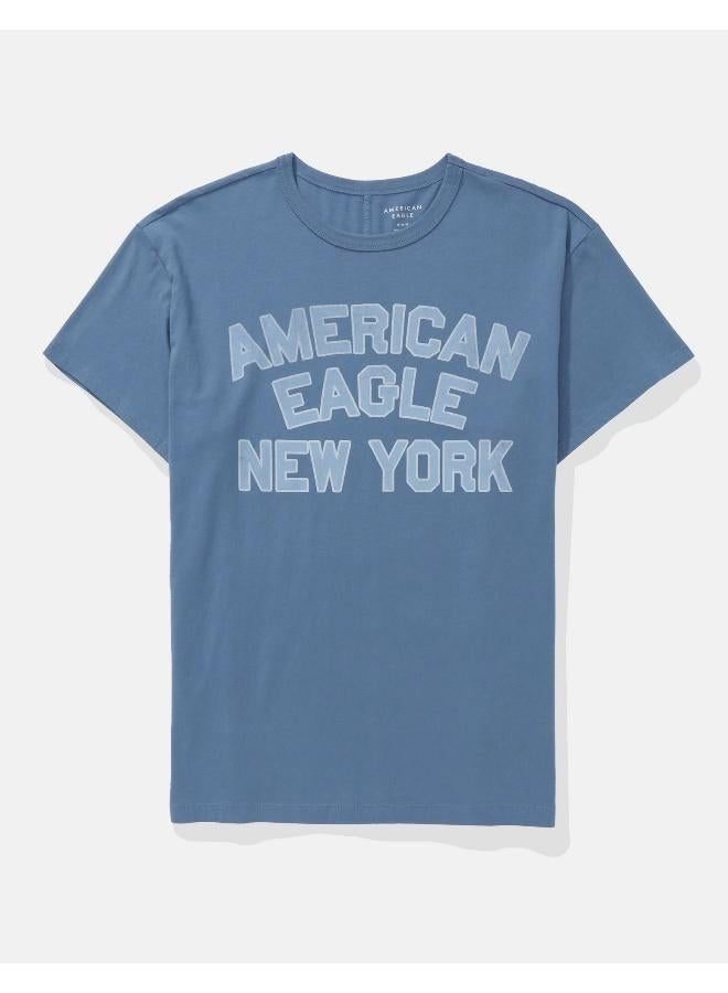 American Eagle AE Boyfriend Logo Graphic T-Shirt  - Image 3