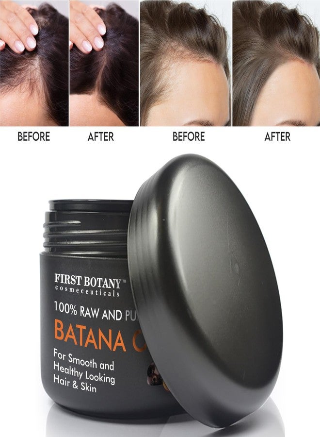 First Botany 100% Natural Raw Batana Oil promoting Hair Growth, Dr. Sebi Hair Oil from Honduras, Prevent Hair Loss, Eliminates Split Ends for Men & Women 4 fl oz - Image 3
