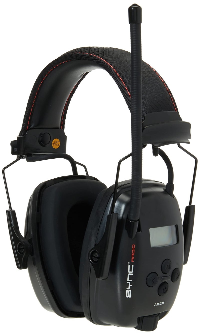 Howard Leight by Honeywell Sync Digital AMFM Radio Earmuff 1030331Black