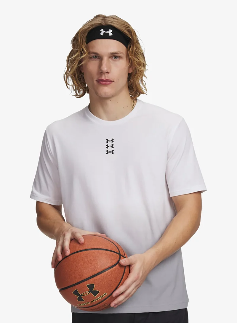 Hoops Triple Logo T-Shirt