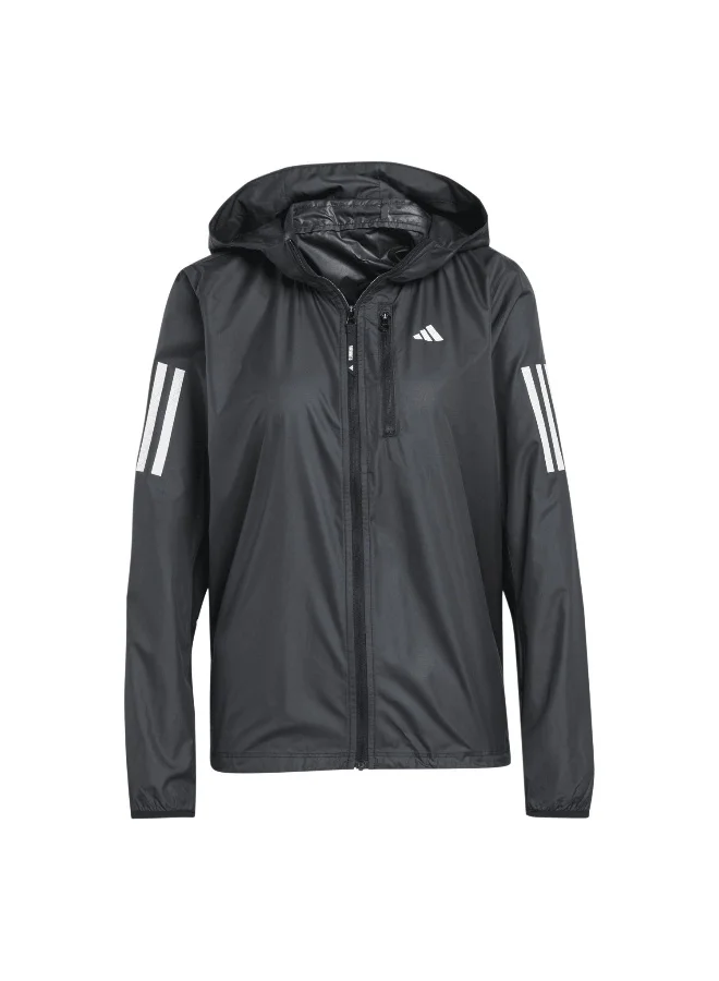 Adidas Adidas Otr B Jkt Black Running Jackets For Women XS