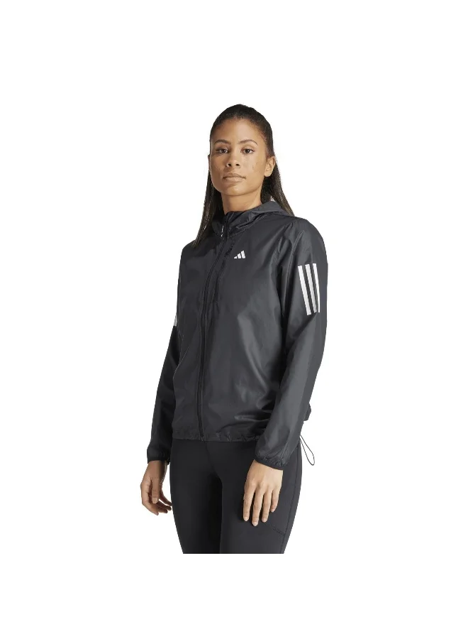 Adidas Adidas Otr B Jkt Black Running Jackets For Women XS