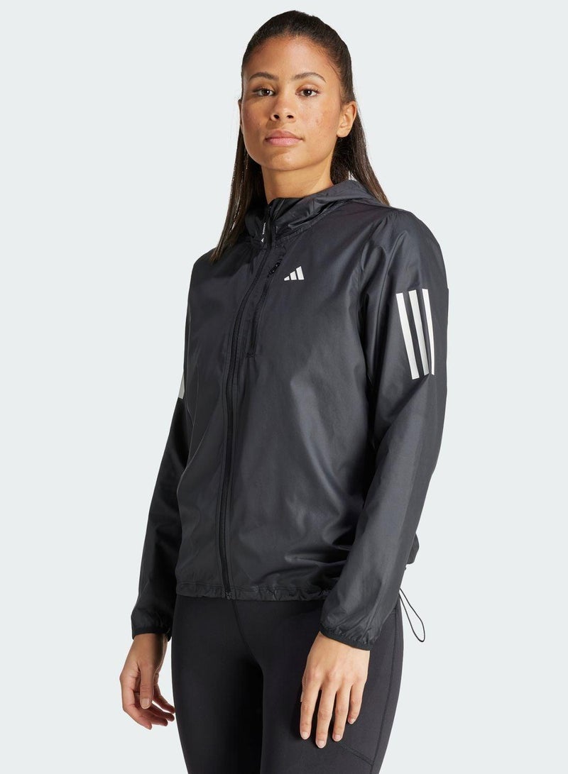 adidas جاكيت نسائي أسود - Image 1