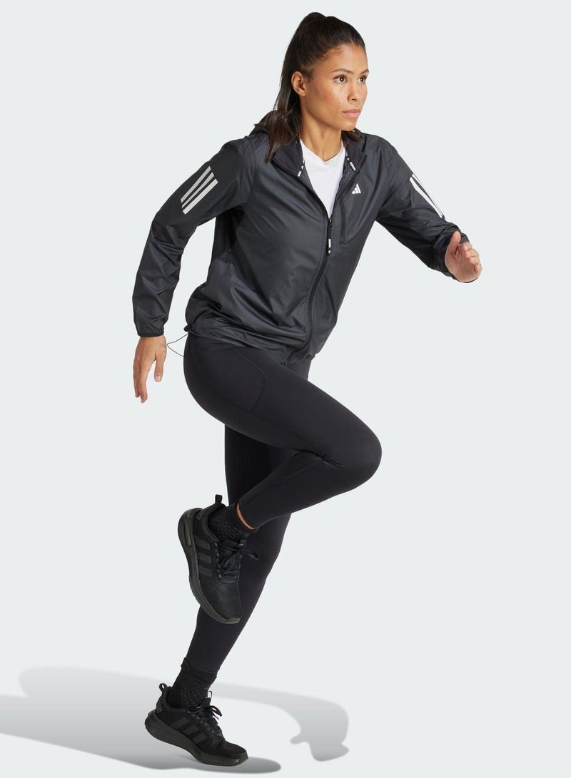 adidas جاكيت نسائي أسود - Image 5