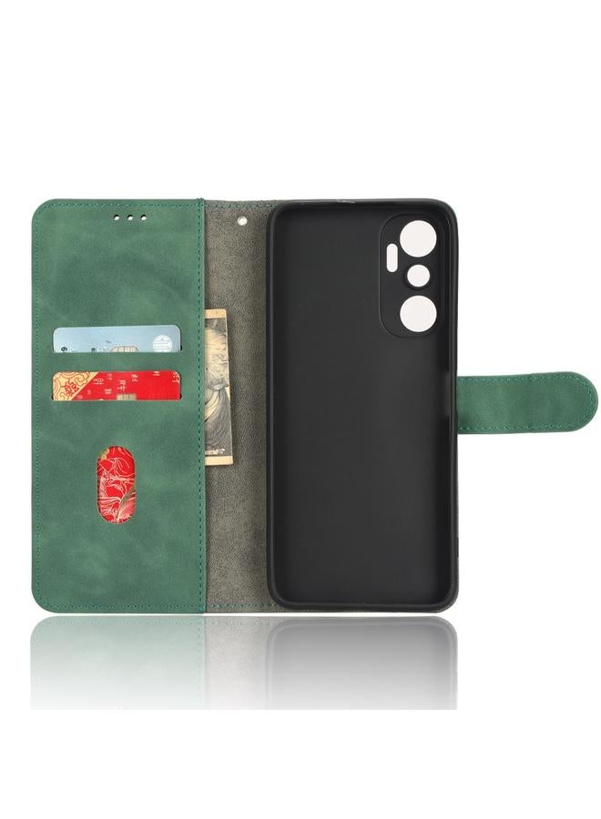 اس-توب جراب لهاتف Infinix Hot 20 4G جراب هاتف جلدي قابل للطي مغناطيسي بملمس الجلد - Image 4