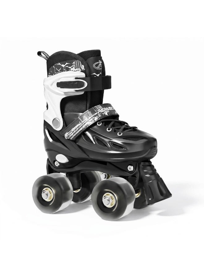 PAPAISON Children's Inline Skates with Light Up Wheels, Triple Protection System, Adjustable Sizes, Outdoor Roller Skates for Kids, Boys and Girls, Street Style - Image 1