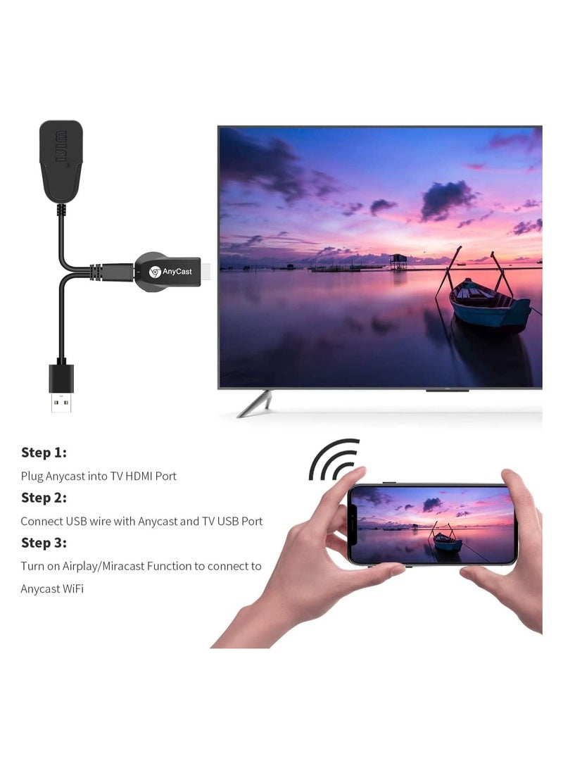Any Cast HDMI WiFi 1080P Mobile Screen Mirroring Receiver Dongle To TV Projector Receiver For Android Mac IOS Windows  - Image 3
