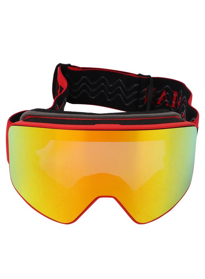 Wide Field Double Layers Anti Fog Skiing Goggles Winter Snow Skating Glasses (1#)
