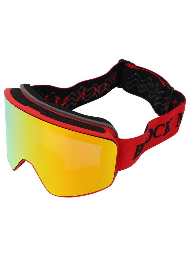 Wide Field Double Layers Anti Fog Skiing Goggles Winter Snow Skating Glasses (1#)