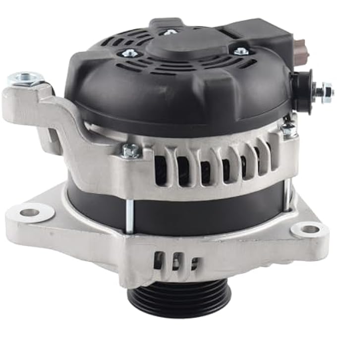MISIOEK Alternator 150A 12V 6-Groove Pulley Compatible with 2011-2014 Ford Mustang V6 3.7L,Replace 11623N - Image 4