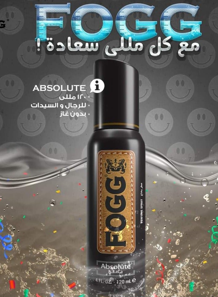 Fogg Absolute Perfume Spray 120Ml - Image 1