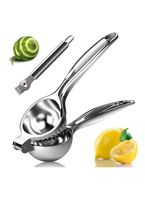 Lemon Squeezer, Lemon Squeezer Juicer, Citrus Juicer Handheld, Lemon Juicer, Stainless Steel Juicer Hand Press, Manual Citrus Press w