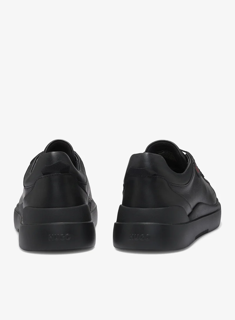 HUGO Cupsole trainers in smooth leather
