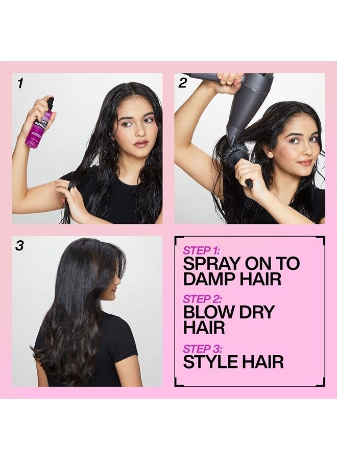 Redken Quick Blowout Heat Protection Spray | Blow Dry Primer Reduces Styling Time | Smooths & Adds Shine | Lightweight Blowdry Spray and Heat Protectant | For All Hair Types | 4.2 fl. oz. - Image 4