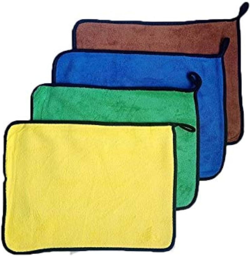 ALKAYAN 4Pcs Micro Fiber Towel 30cmx22cm - Image 1