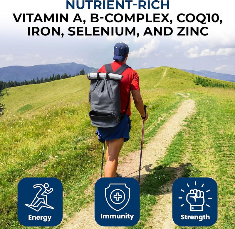 Ultimate 100 Grass Fed Beef Organs Supplement Supports Energy  Whole Body Wellness with a Complex of Desiccated Beef Liver Heart Kidney Pancreas  Spleen Pesticide Free  NonGMO 180 Capsules - Image 4