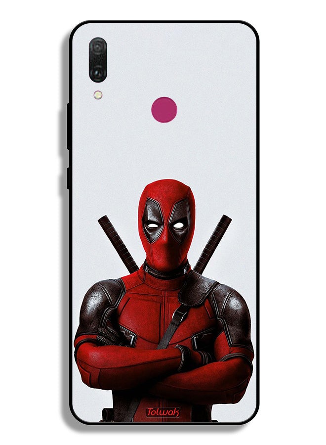 Tolwak Huawei Y9 (2019) Protective Case Cover Deadpool - Image 2