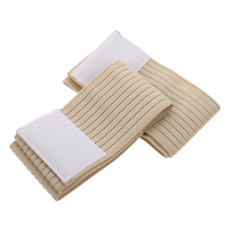 قطعتان من شريط دعم الكاحل الأسود للركض وركوب الدراجات والتعافي من إصابات الرياضة - Image 2