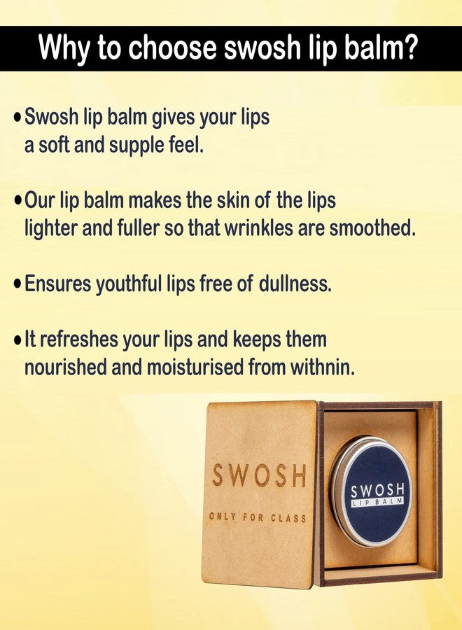 SWOSH Organic Lip Balm for Lightening & Brightening Dark Lips for Men & Women, 0.53 Ounce with Natural Coffee Extract, Clove Oil, Lavender Oil, Sugar Lip Balm - Image 5