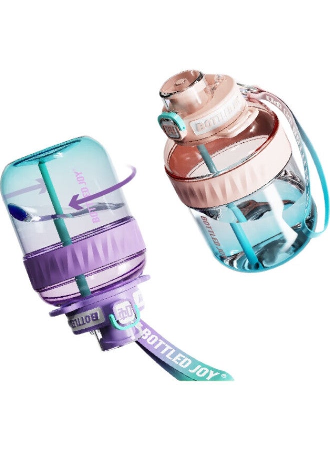 Bottled Joy Large Capacity Sports Water Bottle, Fitness Water Jug, Big Belly Cup For Women, Tuntun Water Bottle, Dundun Bottle - Image 2