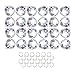 Crystalsuncatcher Crystalsuncatcher 24pcs Clear Crystal Ball Prism Suncatcher Rainbow Pendants Maker, Hanging Crystals Prisms for  - Image 2