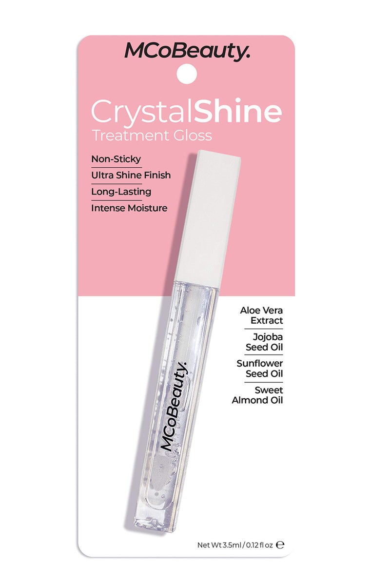 MCoBeauty Crystalshine Treatment Gloss - Gives Lips An Intense, Long-Lasting Shine - Hydrating Formula Softens, Soothes And Nourishes - Plumps Lips And Adds Volume - Non-Sticky Formula - 0.12 Oz - Image 2