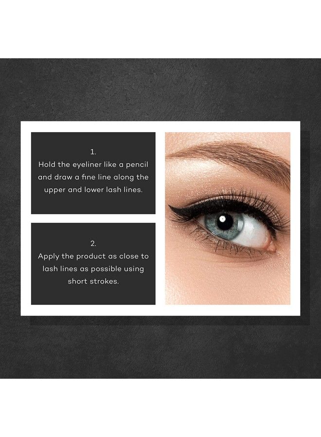 Lenphor Timeless Eyeliner Pencil Waterproof & Smudgeproof Matte And Pearly Finish Eye Makeup Eye Liner For Women & Girls Colour Eyeliner Gorgeous Grey 06 1.2G - Image 5