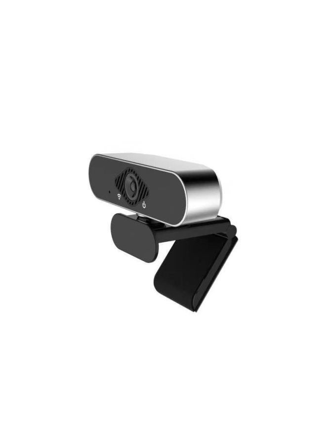 High Definition Network Camera USB 1080P Webcam With Microphone For Computer Live Broadcast Online Class Meeting Manual Focus-Color:Silver-Jerry 1080p - Image 1