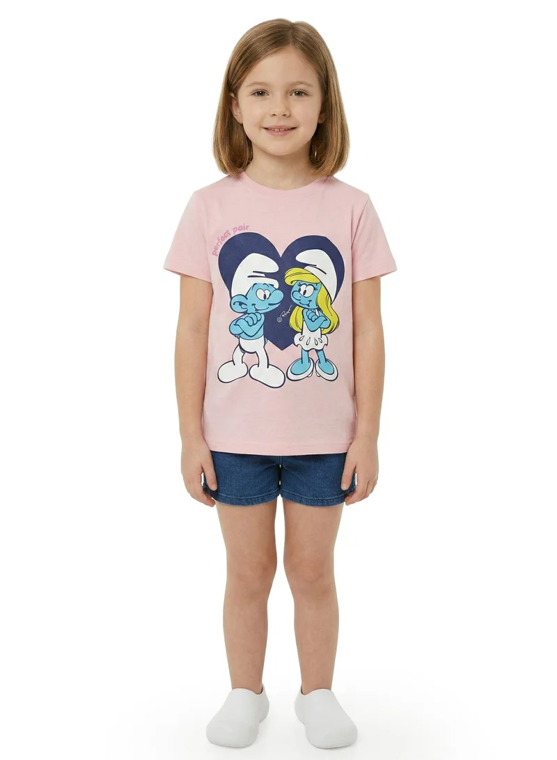 ترو كير Toddler Girls Smurfs Graphic T-Shirt