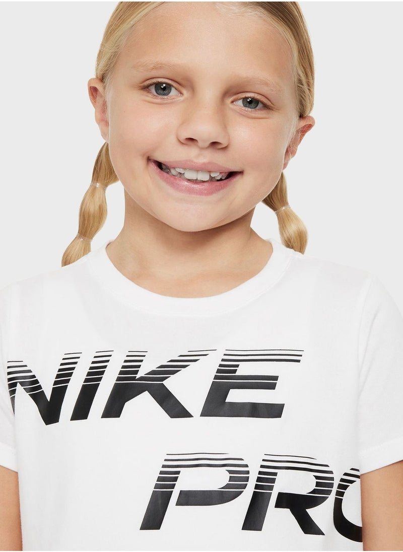 Nike - Youth Dfct Cropped T-Shirt - Image 1
